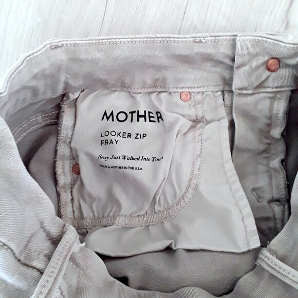 Mother Denim jeans looker zip fray size 24 - Picture 9 of 12